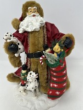 Santa Dalmation Pups Christmas