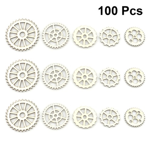 100 pcs diy wooden - 100, cogs