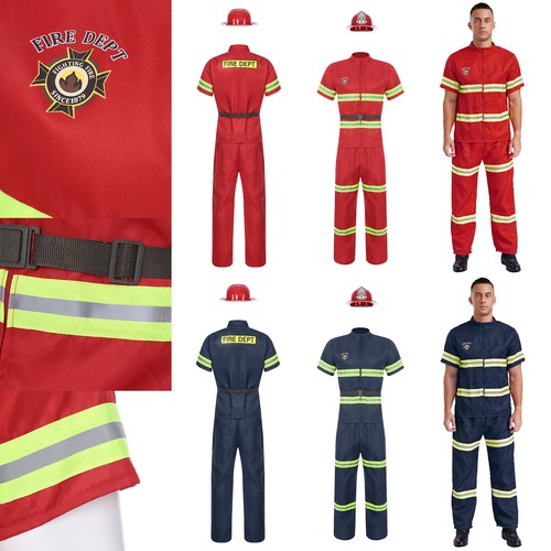 Men firefighter cosplay - firefighter,