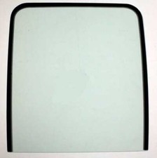 Curved Front Upper Glass JCB