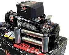 OX ELECTRIC WINCH 13500lb 12v STEEL ROPE BLACK WIRELESS RECOVERY 4x4 UK STOCK