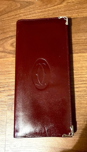 Vintage cartier burgundy - cartier,
