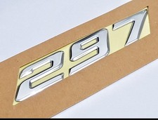 297 KW  Badge Chrome HSV VY