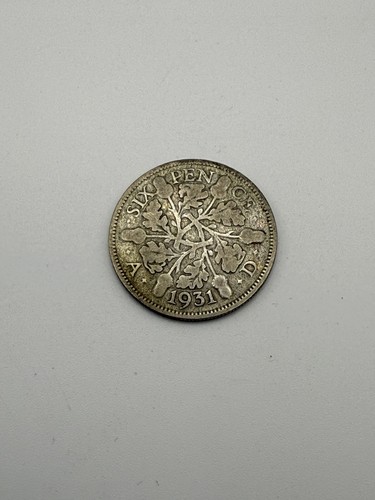 1931 george sixpence - george,