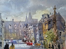 Fife scotland watercolour - fife,