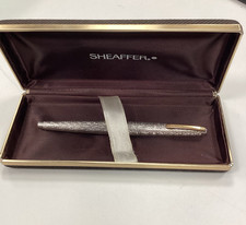 Sheaffer Lady Seaspray 1970s Fountain Pen, Box, Engraved "CAROL" 14K Gold nib TH