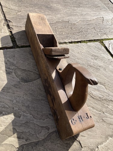 Vintage hardwood joiners plane - hardwood,