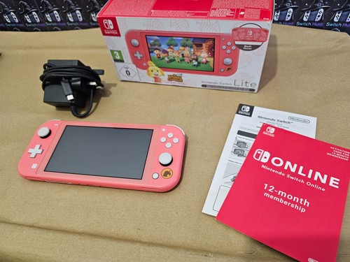 Nintendo switch lite coral - nintendo,