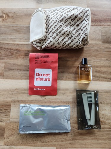 Lufthansa airlines amenity kit - lufthansa,