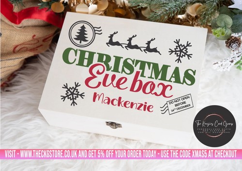 Personalised wooden xmas - wooden,
