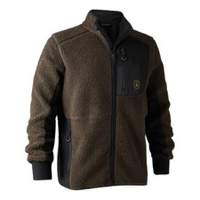 Deerhunter Rogaland Fibre Pile Jacket Chocolate Brown RRP £119.99 Mens Hunting