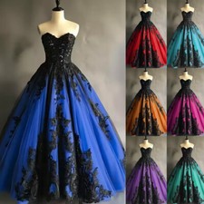 Strapless Gothic Wedding