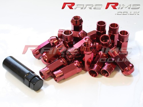 Red gt50 wheel - red, nuts