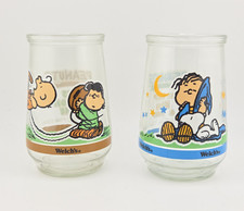 2 Welch's Jelly Jars Peanuts