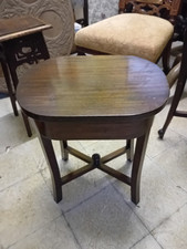 vintage sewing box table