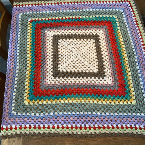 Vintage crochet blanket - , throw