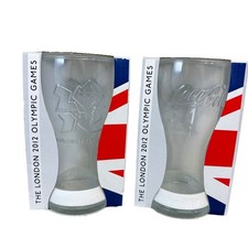 2 x Coca Cola Glasses