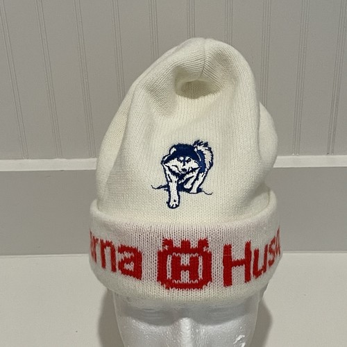 Vintage husqvarna wolf hat - wolf,