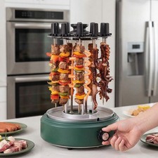 Vertical Rotisserie Grill 12