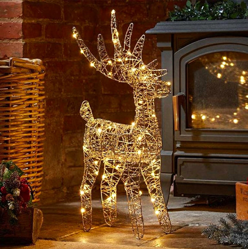 Gold lighted wireframe - gold,