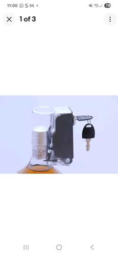 Tantalus alcohol bottle lock - alcohol,