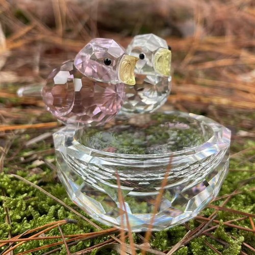 Glass art animal partner - art,