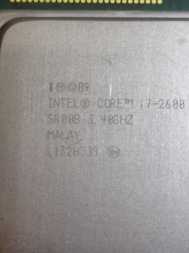 Intel core 2600 - intel, i7-2600
