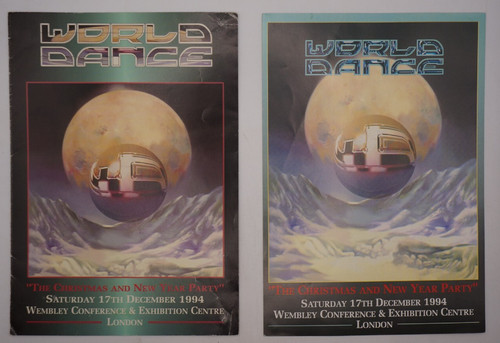 Rave flyer world dance wembley - rave,