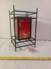 Oriental candle lit steel