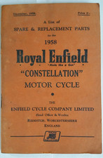 Vintage Royal Enfield Constellation 1958 manual