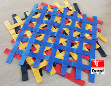45x45 CM (18x18") Racing Window Net Autograss Stock brisca Rally Race Car-SQUARE