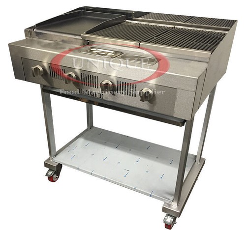 Burner gas charcoal bbq - burner,