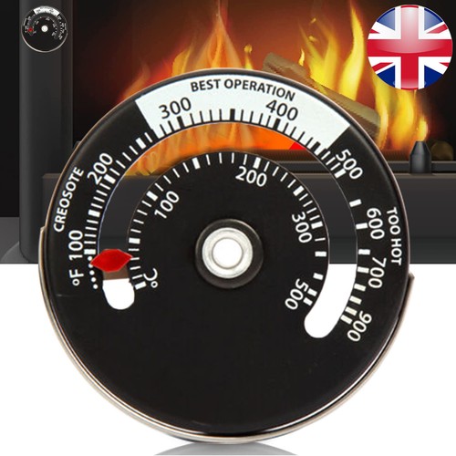 Magnetic stove thermometer - magnetic,
