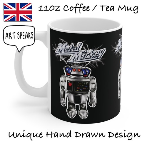 Metal mickey robot - mickey, /
