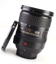 Nikon AF-S DX VR 18-200mm F3.5-5.6 G IF ED Zoom Lens  & Front & Rear Lens Caps
