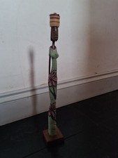 African Woman Carved Wooden Figure