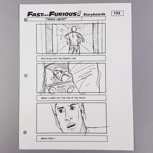 Fast furious five storyboard - fast,