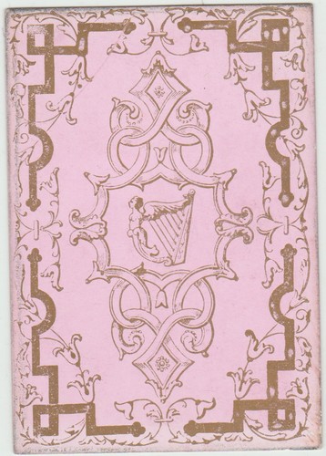 C1870 single playing card - c1870,