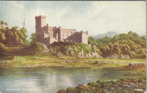 Scotland postcard dunvegan - postcard:,