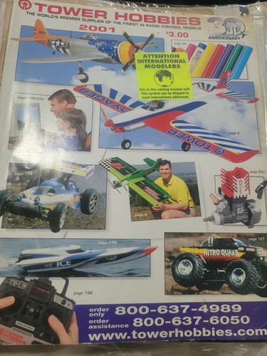 Tower hobbies catalogue 2001 - catalogue,