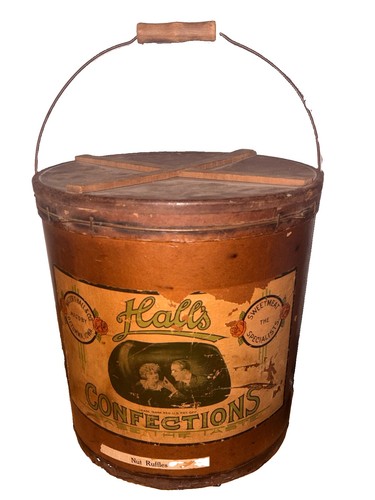Large wooden advertising - advertising, candy