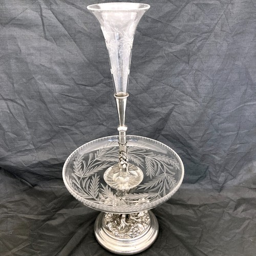 Antique epergne centrepiece