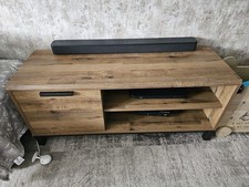Next Bronx TV Unit with Dark Oak Effect - £199 New