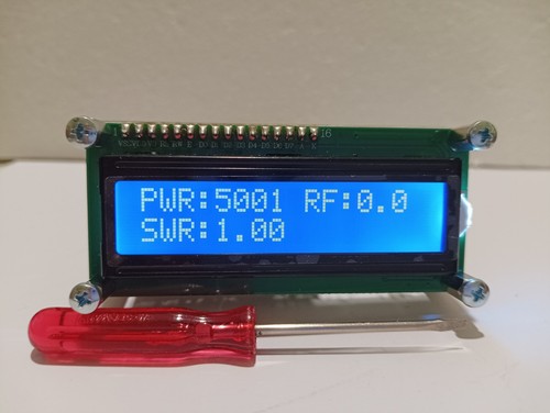 Power swr ref meter to - &,