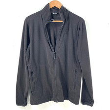 Rohan Mens Microgrid Stowaway Jacket Medium Mens Dark Grey Activewear Fleece