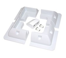 5pc ABS solar panel mounts