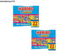Haribo Share The Happy Mini Bags Multipack - 44 Mini Bags Haribo (2 Packs )