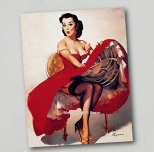 Fridge magnet Pin up Girl