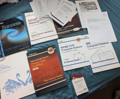 Gcse revision bundle books - gcse,