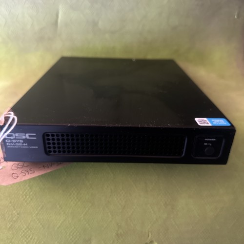 Qsc sys h 4k60 - 4k60, network